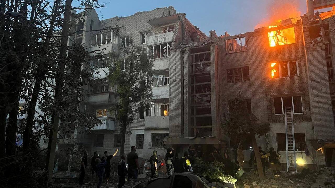 Eight killed in Russian missile strike on Ukraine, including three children