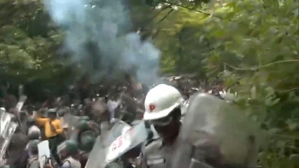 Tear Gas Fired at Jharkhand Protest Over Exam Reforms