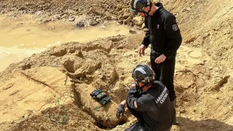 Evacuation in Northern Paris Following WW2 Bomb Detonation