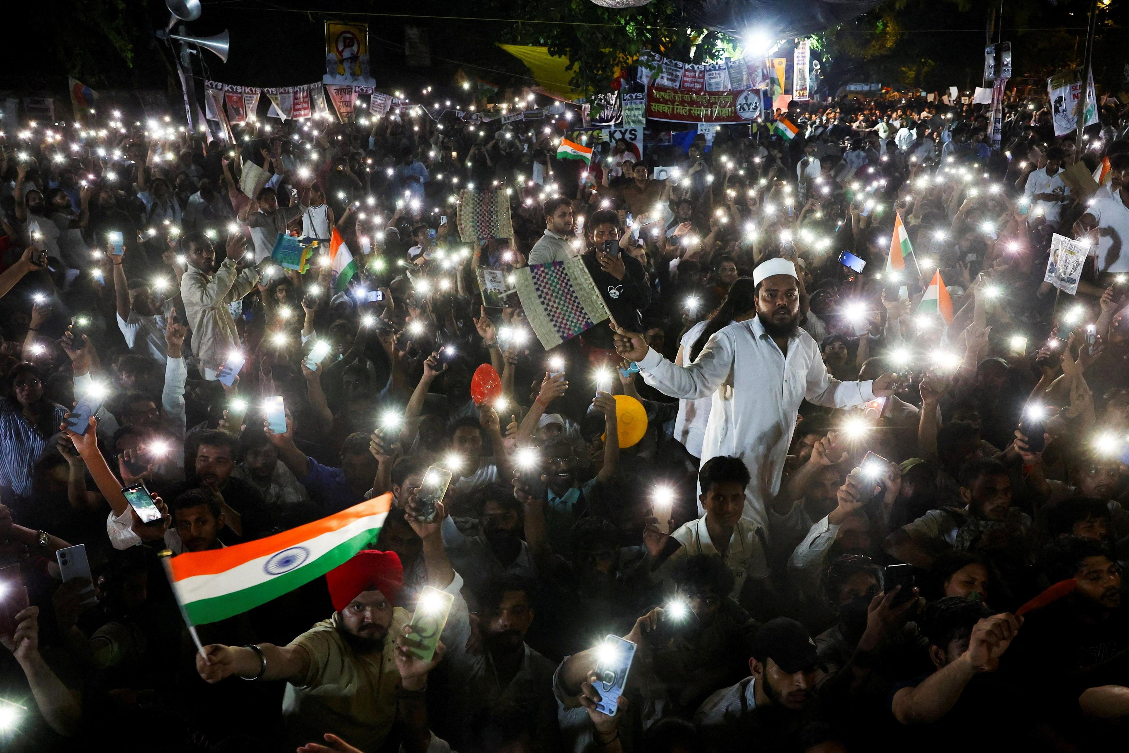 Youth protests crack Modi’s stronghold as education activist’s hunger strike drives change