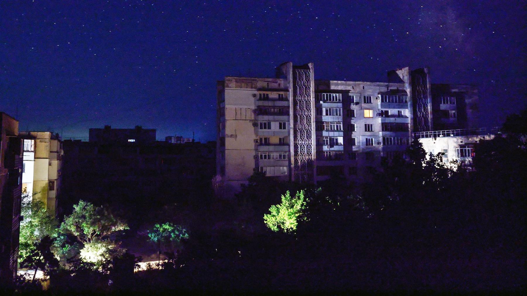 Sevastopol plunged into darkness after Ukrainian drone attack