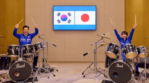 K-Pop Drum Duet Highlights Summit Between South Korea and Japan