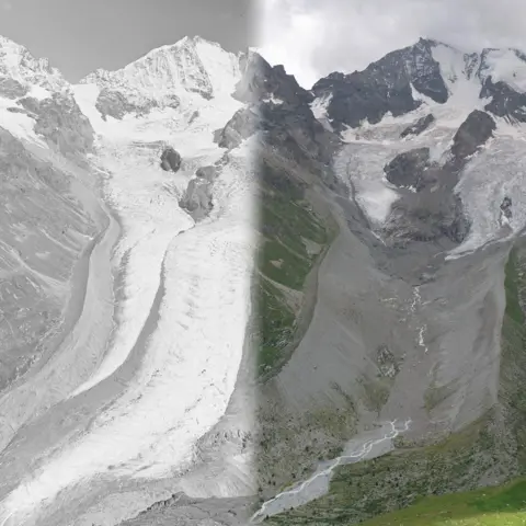 Melting Glaciers: A Stark Visual History of Climate Change