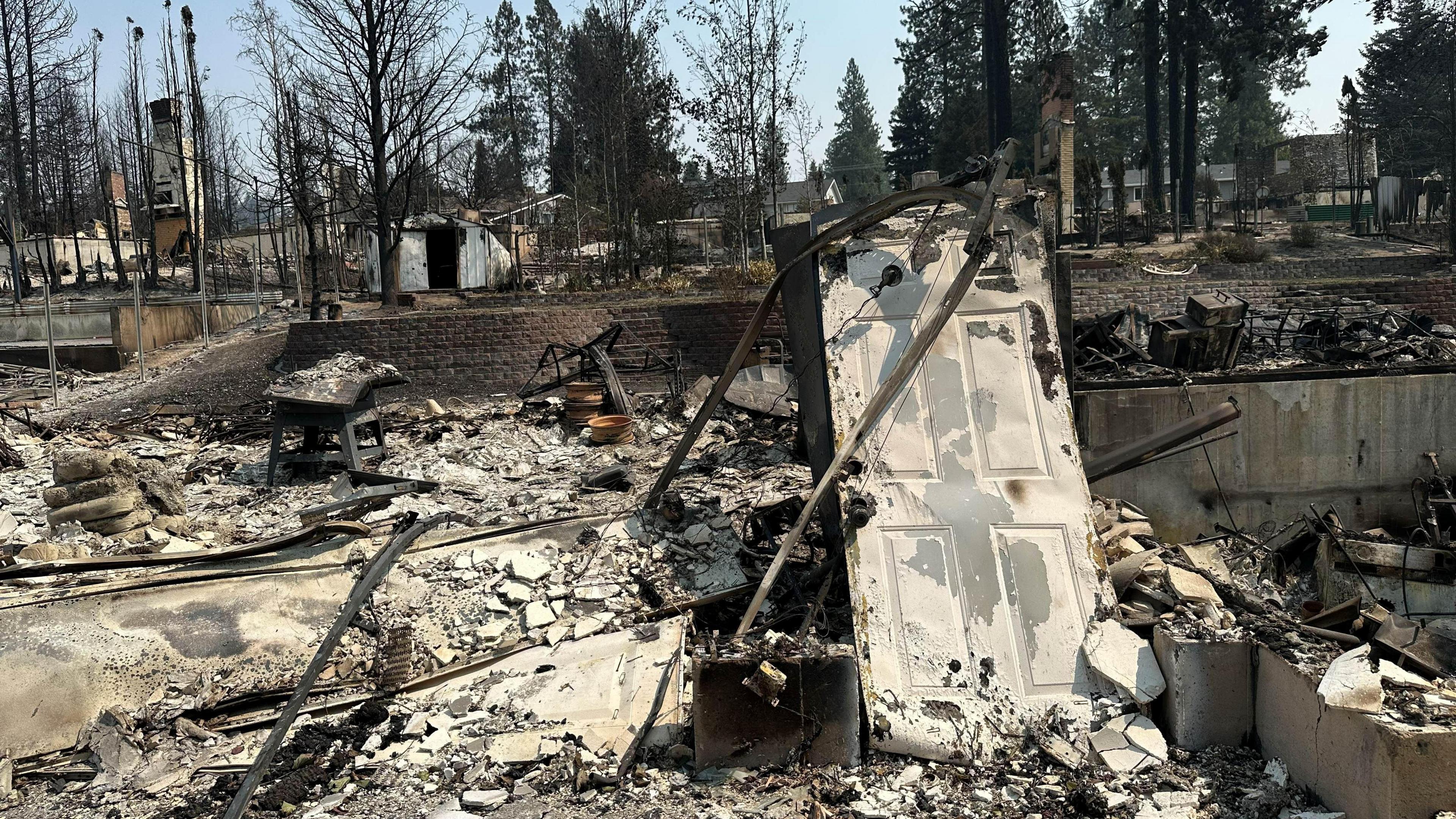 Spokane Residents Stunned as Wildfires Leave Citiesite as Smouldering Ruins
