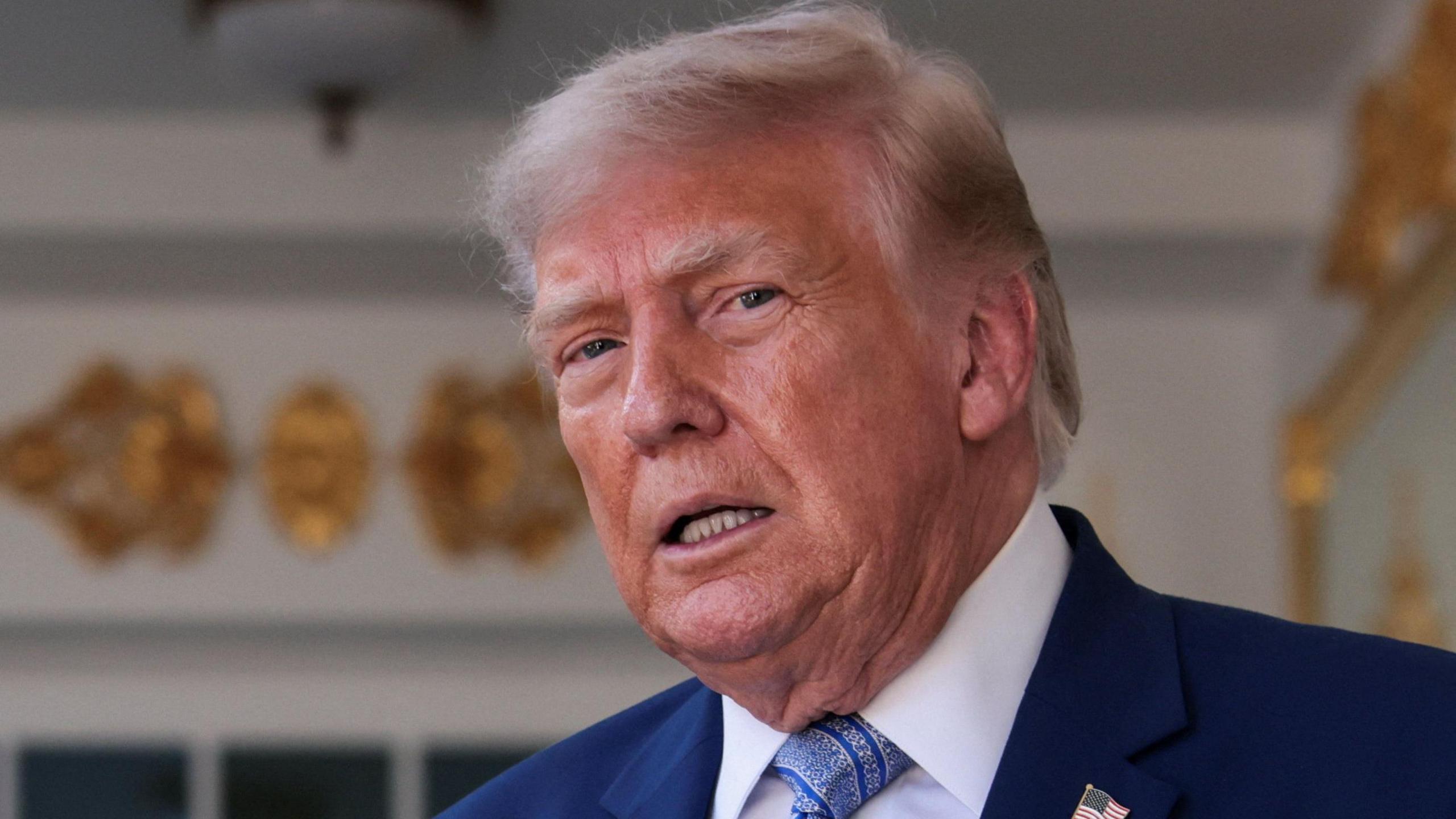 Trump vows to investigate EU over tech fines, threatens tariffs