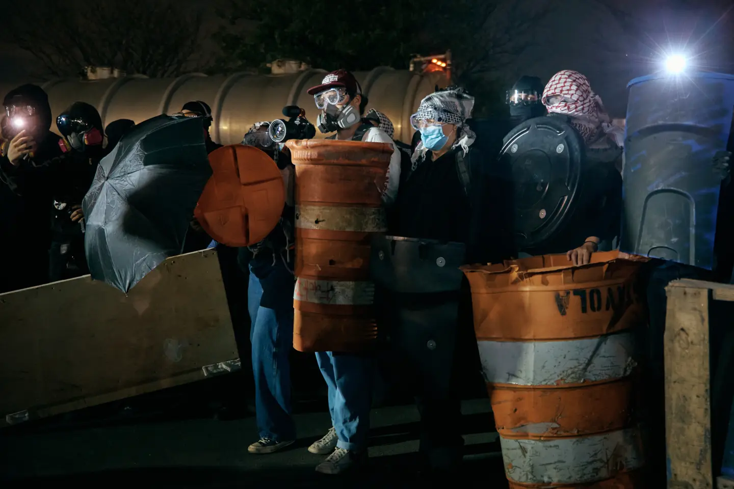 Protesters Clash With ICE Officers Outside New Jersey Detention Center