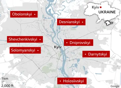 Tragic Shooting in Kyiv: Six Dead as Gunman Opens Fire and Takes Hostages