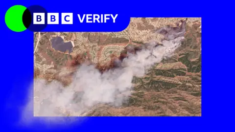 California Wildfires Erupt: Satellite Images Show Devastation from Above