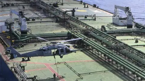 US Forces Board Ship Carrying Iranian Oil as Tensions Escalate