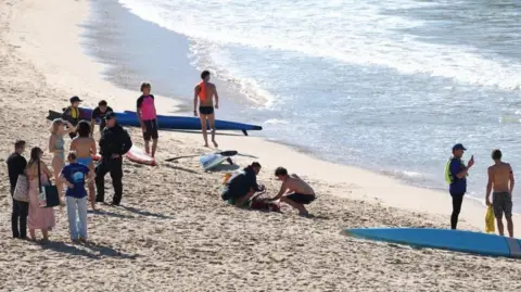 Shark attack leaves woman severely injured on Sydney’s Coogee Beach