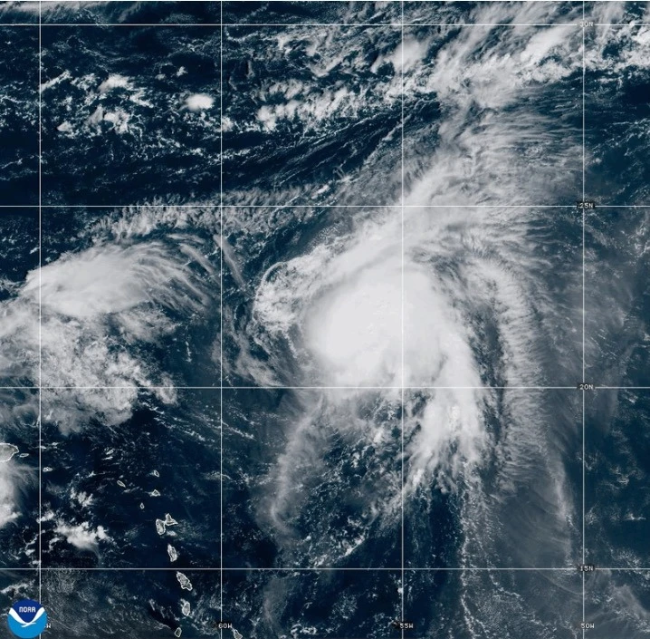 Hurricane Humberto Develops in Atlantic, Not Threatening Land