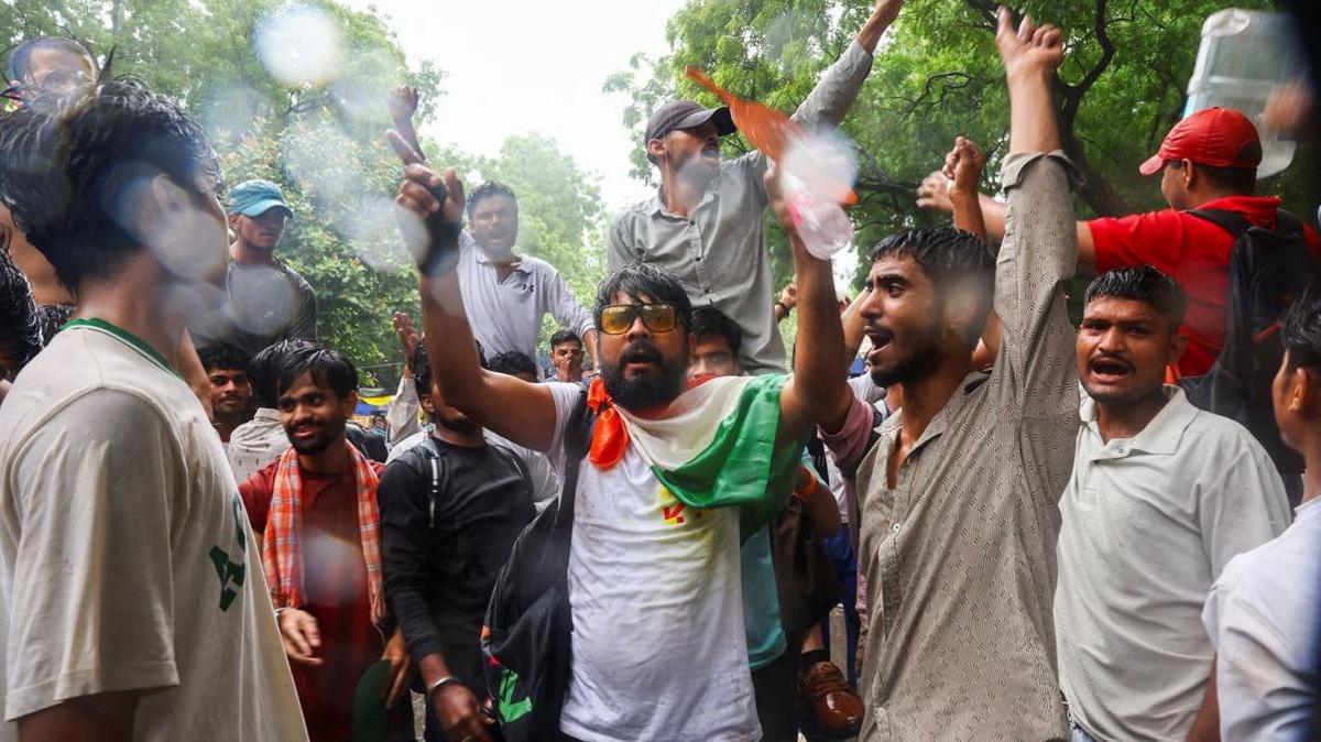 CJP Protesters in Delhi Urge Education Reform Amid Escalating Pressure on Modi’s Government
